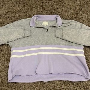 American Eagle quarter zip sweater, size xs
